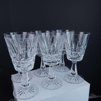 Waterford Kylemore Cut Crystal Water goblets (6) - Estate Fresh Austin