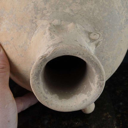 West Texas Native American Prehistoric Water Bottle Possibly Caddo Quapaw - Estate Fresh Austin