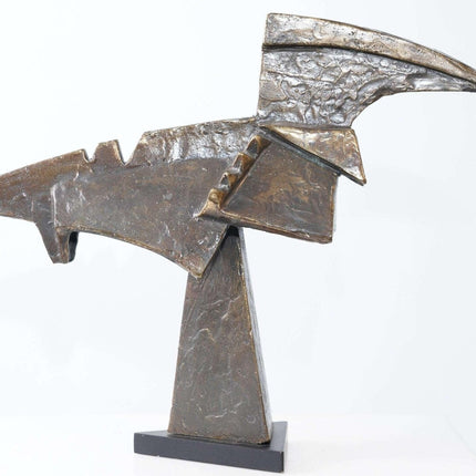 Wilbert Verhelst(1923 - 2012) Texas Bronze freeform figure - Estate Fresh Austin