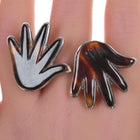 William Spratling(1900-1967) Taxco Modernist sterling Hand cufflinks b - Estate Fresh Austin