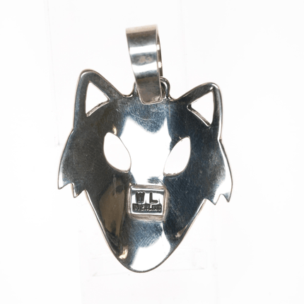 WL Southwestern sterling fox pendant - Estate Fresh Austin