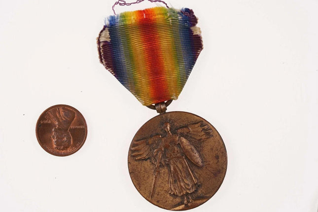 ww1 Bronze US Victory Medal "The great war for civilization" - Estate Fresh Austin