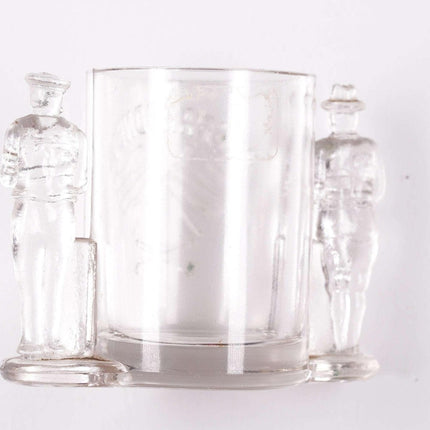 WW1 Era Preparedness Toothpick holder with soldiers - Estate Fresh Austin