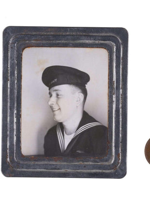 WW2 Era Photomatic Navy soldier photo booth photograph - Estate Fresh Austin