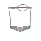 ww2 Era Sterling pilot wings tie bar - Estate Fresh Austin