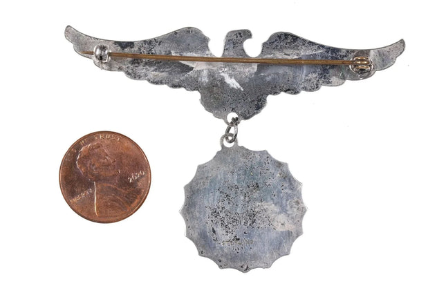 ww2 Sterling Pilots Sweetheart brooch pin - Estate Fresh Austin
