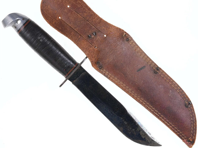 WW2 USN Western Boulder CO Fixed blade knife - Estate Fresh Austin