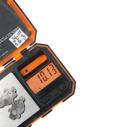 Zuni Dan Simplicio(1917-1969) Silver, turquoise, and coral earrings - Estate Fresh Austin