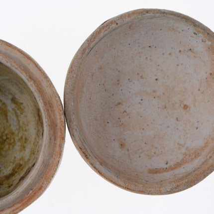 15th Century Thai Sawankhalok Kiln Condiment Jar with Lid 3 - Estate Fresh Austin
