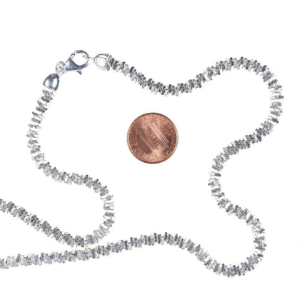 18" Milor Italy Sterling silver necklace - Estate Fresh Austin