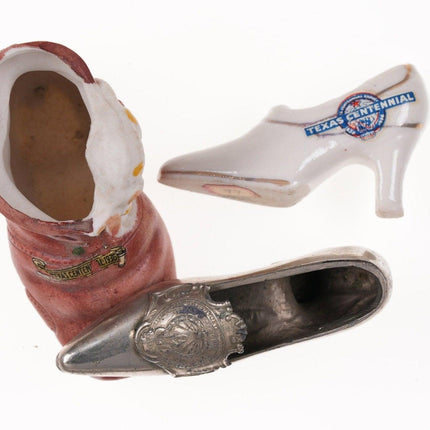 1936 Texas Centennial souvenir Shoe collection - Estate Fresh Austin