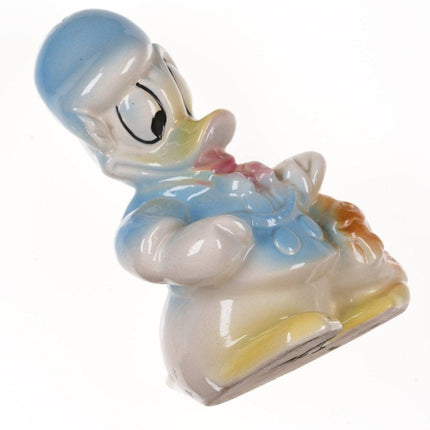 1940's Walt Disney Donald Duck Ceramic Bank USA - Estate Fresh Austin