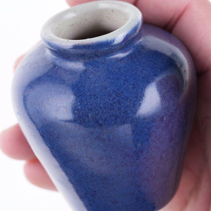 1947 Early Dryden Pottery jar/mini vase from Pratt Jun-Sen Banquet - Estate Fresh Austin