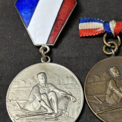 1949,1950 Manheim Germany Regatta Medals Rowing Medal - Estate Fresh Austin