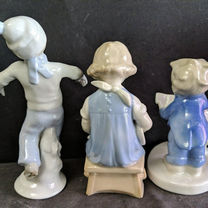 1950's Carl Scheldig Porcelain Children Figurine Lot Germany - Estate Fresh Austin