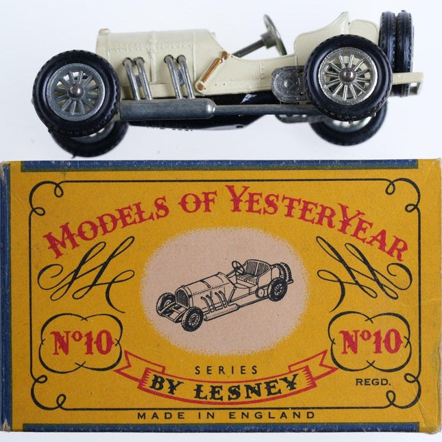 1950's Matchbox Models of Yesteryear No 10 1908 Grand Prix Mercedes - Estate Fresh Austin