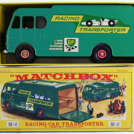 1960's Matchbox Major Pack M-6 Racing Car Transporter - Estate Fresh Austin