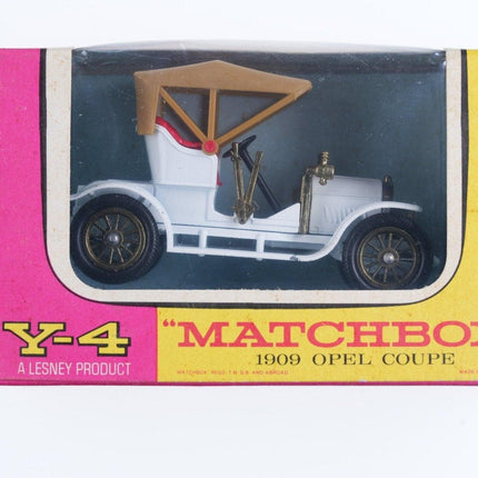 1960's Matchbox Models of Yesteryear Y-4 1909 Opel Coupe - Estate Fresh Austin