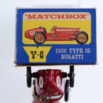 1960's Matchbox Models of Yesteryear Y-6 1926 Type 35 Bugatti - Estate Fresh Austin