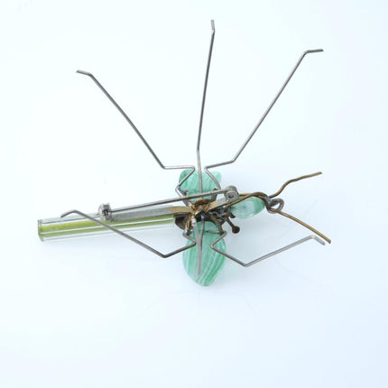 1960's Vintage Lucite/Art Glass Mosquito/Dragonfly Brooch - Estate Fresh Austin