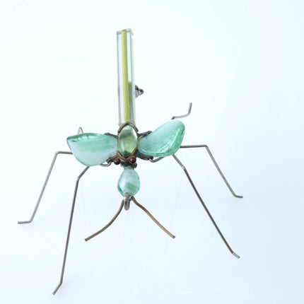 1960's Vintage Lucite/Art Glass Mosquito/Dragonfly Brooch - Estate Fresh Austin