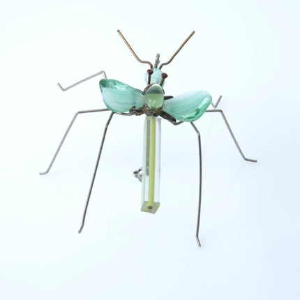 1960's Vintage Lucite/Art Glass Mosquito/Dragonfly Brooch - Estate Fresh Austin