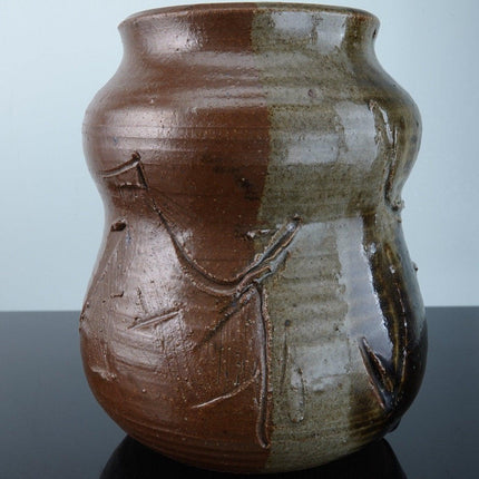 1970's Linda Genet Texas Studio Pottery vase Mid Century Modern - Estate Fresh Austin