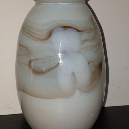 1975 Irving J Slotchiver Tennessee Studio Art Glass Vase - Estate Fresh Austin