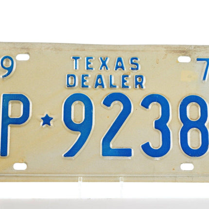 1975 Texas Dealer License plate - Estate Fresh Austin