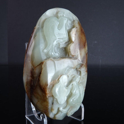 432 Gram Chinese Nephrite Jade Boulder carving - Estate Fresh Austin