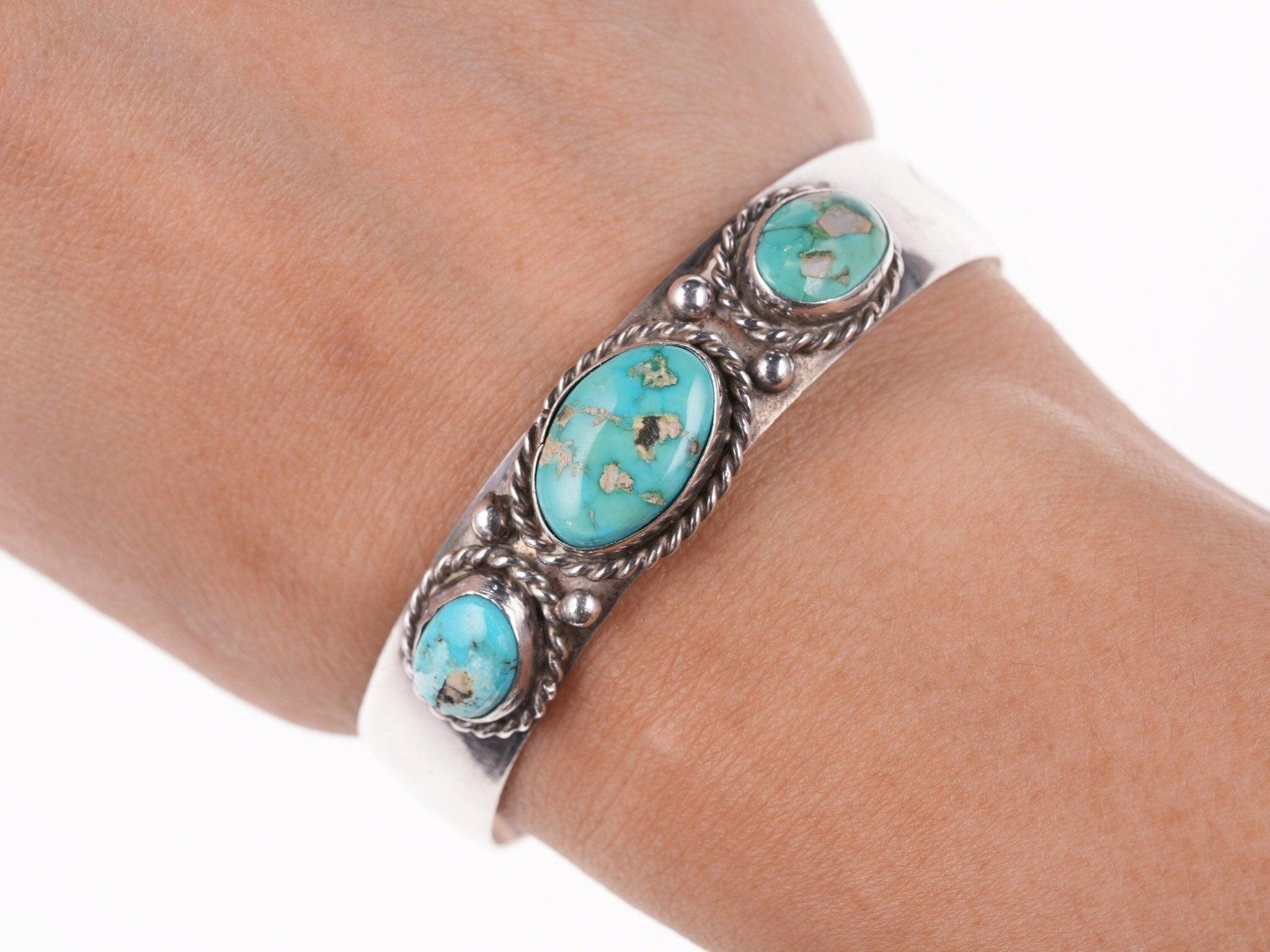 Rustic Tibetan Turquoise Bracelet