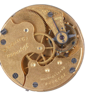 Antique Hampden Pocket watch works/dial - Estate Fresh Austin