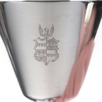 Antique Tiffany Sterling Armorial silver wine Goblet(s) (Multiple available) - Estate Fresh Austin