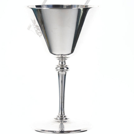 Antique Tiffany Sterling Armorial silver wine Goblet(s) (Multiple available) - Estate Fresh Austin