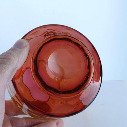 c1890 Amberina Art Glass Diminuative pitcher - Estate Fresh Austin