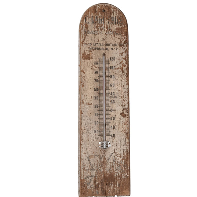 c1900 Carl Price Newburgh New York Advertising thermometer - Estate Fresh Austin