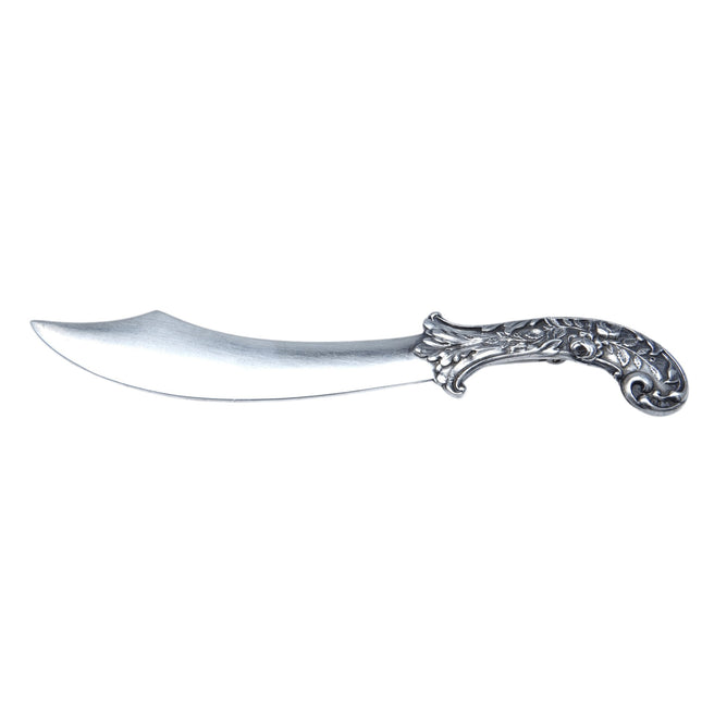 c1900 Large Sterling Silver Arabian Knife Brooch - Estate Fresh Austin