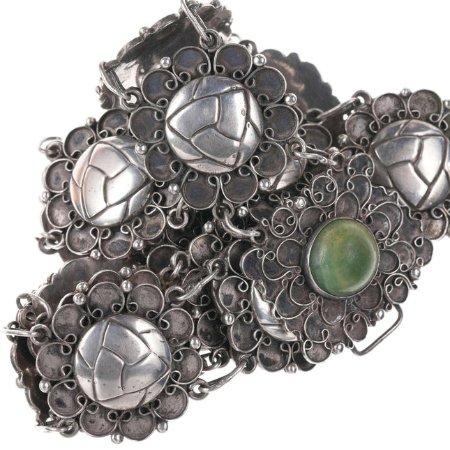c1940's Mexican Sterling silver Belt/necklace - Estate Fresh Austin