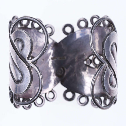 c1940's William Spratling(1900-1967) Taxco Sterling silver Mask Bracelet - Estate Fresh Austin