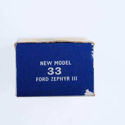 c1960 Matchbox 33 Ford Zephyr 6 - Estate Fresh Austin