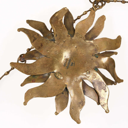 c1960 Pal Kepenyes Bronze Lion Necklace - Estate Fresh Austin