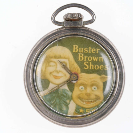 c1970 Buster Brown Shoes Watch/ Pocketwatch - Estate Fresh Austin