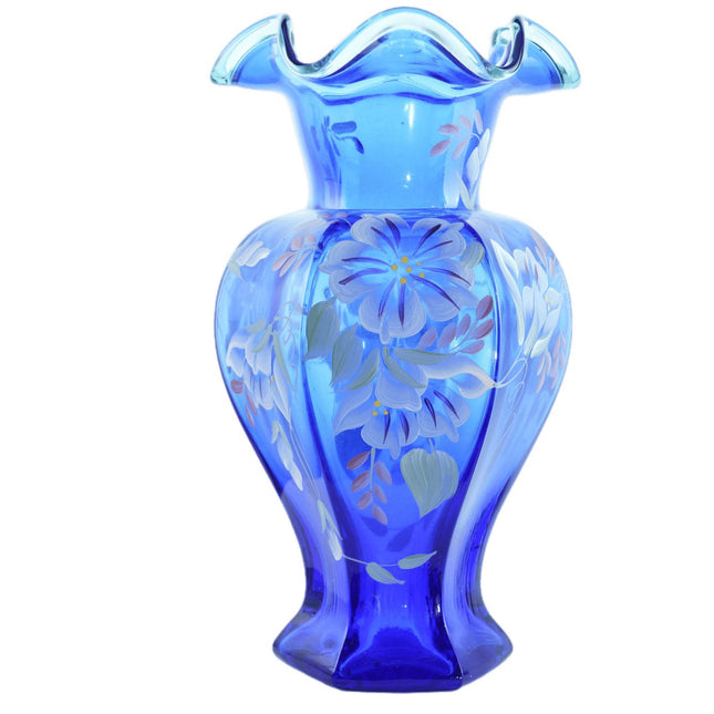Cobalt Fenton 75 Year Vase - Estate Fresh Austin