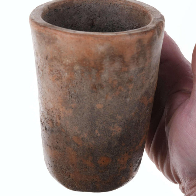 Early Crucible? rounded bottom pot from Archaeologists estate - Estate Fresh Austin