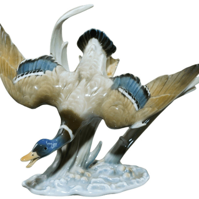Hutschenreuther Porcelain Mallard Duck in flight - Estate Fresh Austin