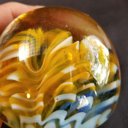 Irving J Slotchiver Nashville Art Glass Paperweight Deceased Studio Glass Artist - Estate Fresh Austin