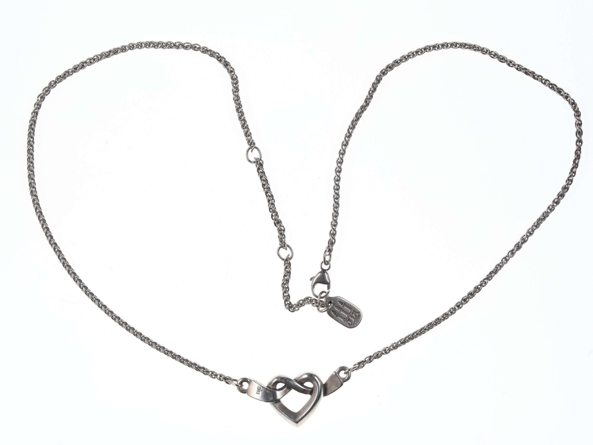 Celtic Heart Knot Necklace - Etsy