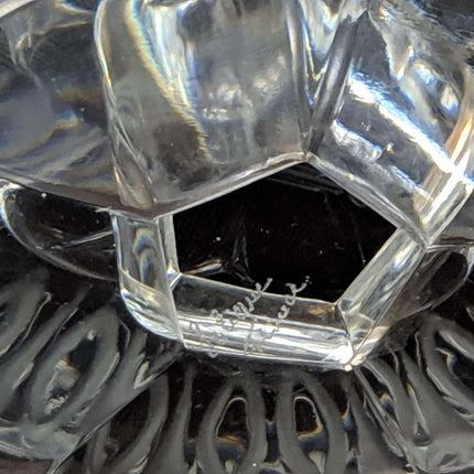 Lalique Isabelle Open Footed Candy Dish - Estate Fresh Austin