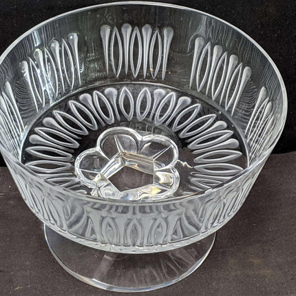 Lalique Isabelle Open Footed Candy Dish - Estate Fresh Austin