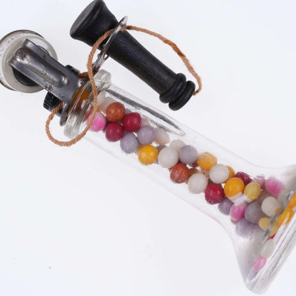 Mid century Musical toy candy container in the form of candlestick telephone. - Estate Fresh Austin